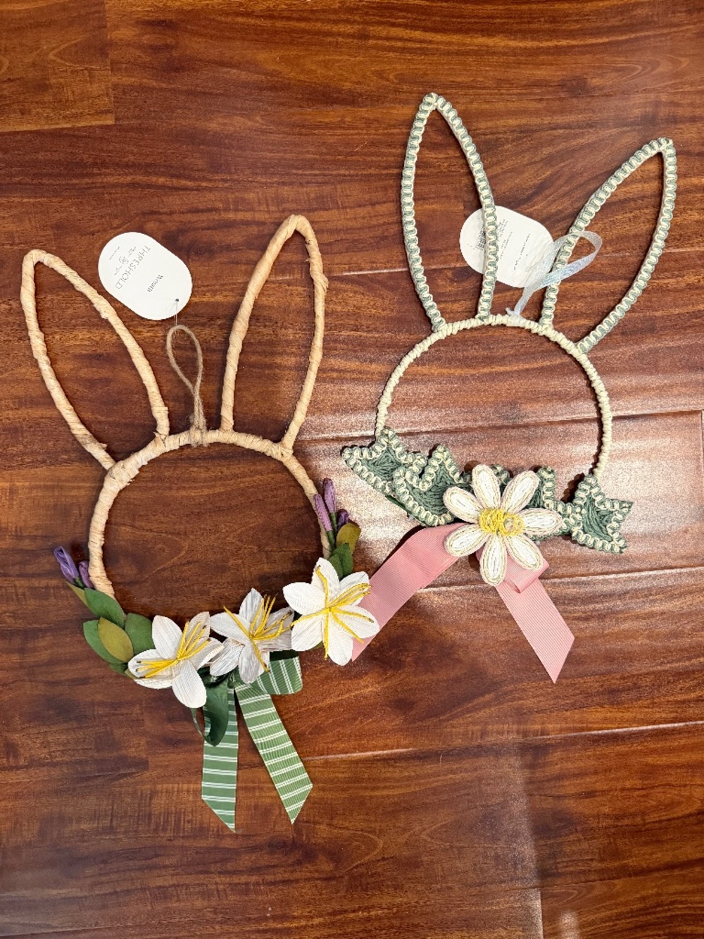 Easter Bunny Wreath - Threshold 2026 and 2025 set